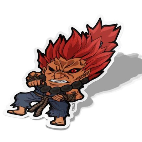 Akuma Street Fighter 4 Sticker