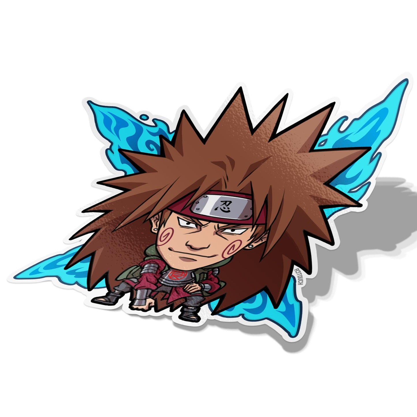 Team Asuma Naruto Set, Sticker Pack, Naruto, AJTouch