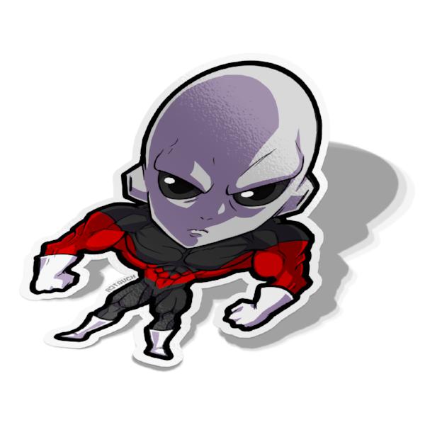 Jiren, Vinyl Sticker, Dragonball, AJTouch
