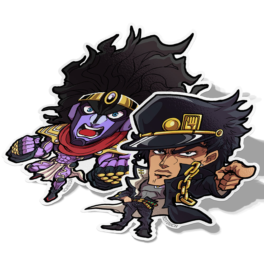 Jotaro Kujo (Star Platinum) Stickers  JoJo's Bizarre Adventure – AJTouch