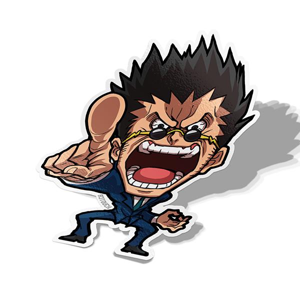 Leorio Sticker  HunterxHunter Anime Stickers – AJTouch