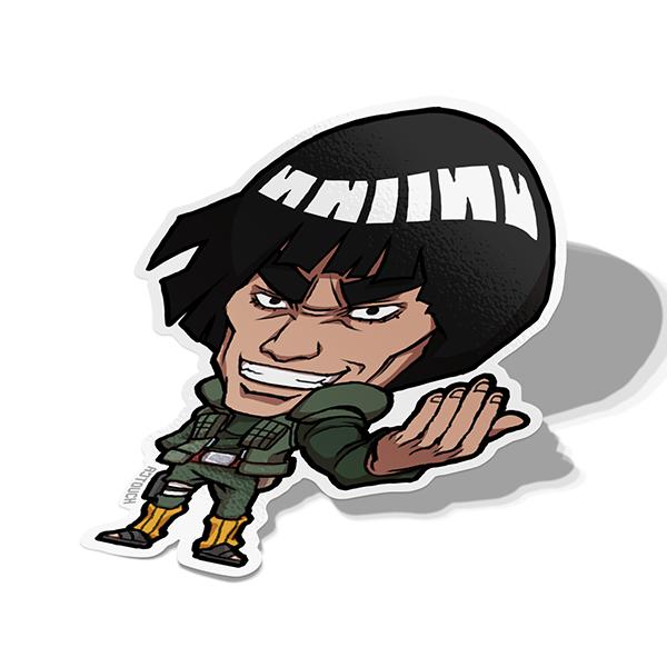 Team Guy Naruto Set, Sticker Pack, Naruto, AJTouch