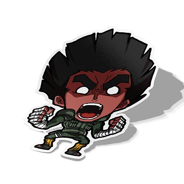 Team Guy Naruto Set, Sticker Pack, Naruto, AJTouch