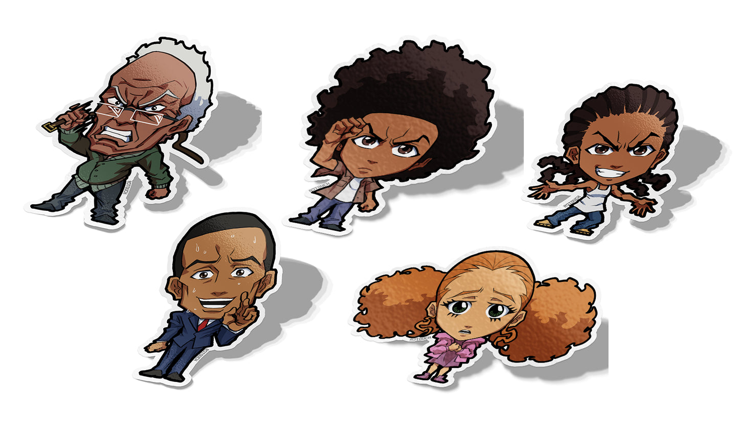 Boondocks Sticker SET (25 ONLY)