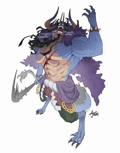 Kaido (Hybrid Man-Beast Transformation)