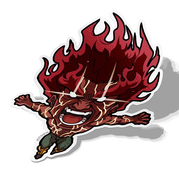 Team Guy Naruto Set, Sticker Pack, Naruto, AJTouch