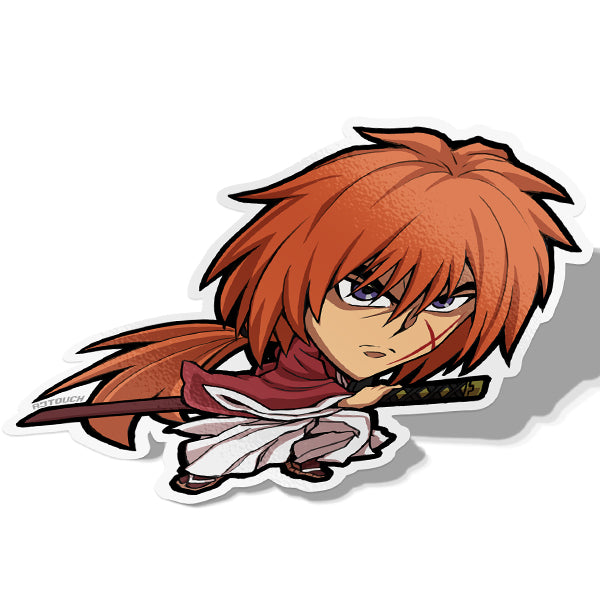 Anime Temporary Tattoo Rurouni Kenshin Himura Kenshin Sticker Cosplay Prop