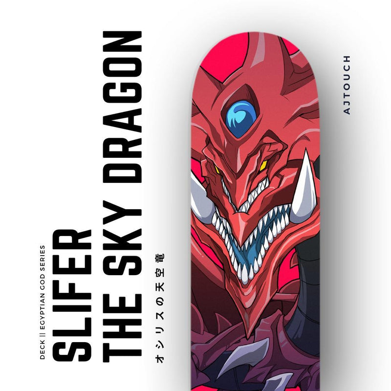 Slifer Deck, Skate Deck, Yu-Gi-Oh!, AJTouch