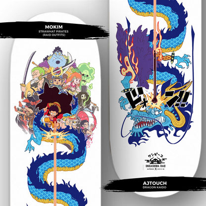Onigashima Raid Deck, Skate Deck, One Piece, AJTouch