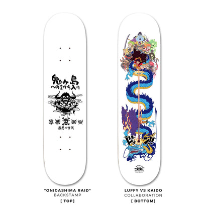 Onigashima Raid Deck, Skate Deck, One Piece, AJTouch