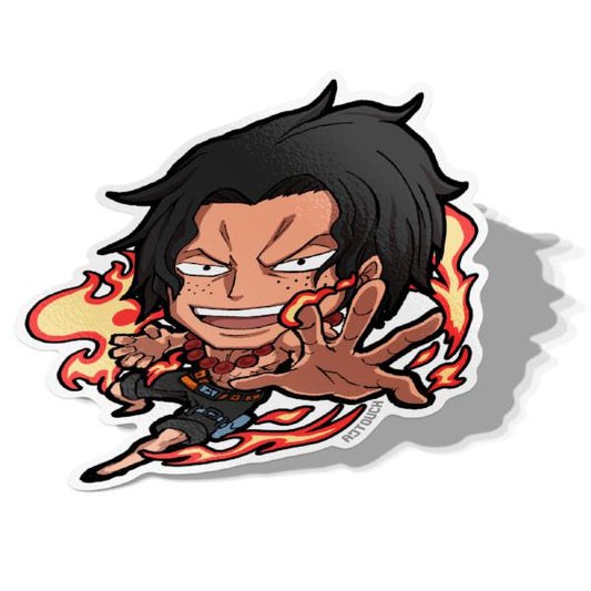 Ace, Vinyl Sticker, One Piece, AJTouch
