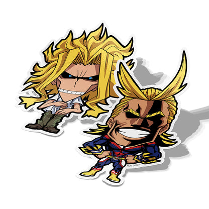 All Might, Toshinori Yagi, Vinyl Sticker, Hero Academia, BNHA, Boku no Hero Academia, AJTouch