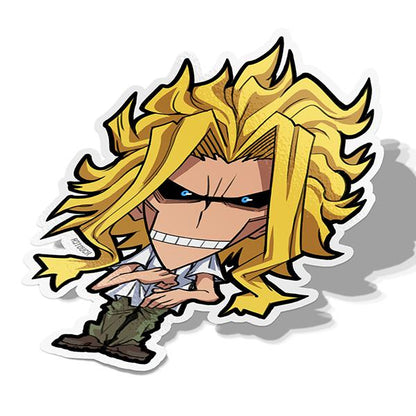 All Might, Toshinori Yagi, Vinyl Sticker, Hero Academia, BNHA, Boku no Hero Academia, AJTouch