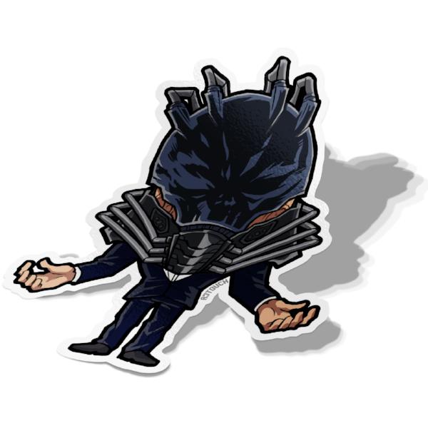 All For One, Vinyl Sticker, Hero Academia, AJTouch