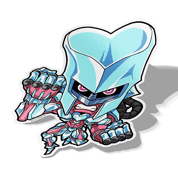 Josuke X Crazy Diamond, Vinyl Sticker, JoJo's Bizarre Adventure, AJTouch