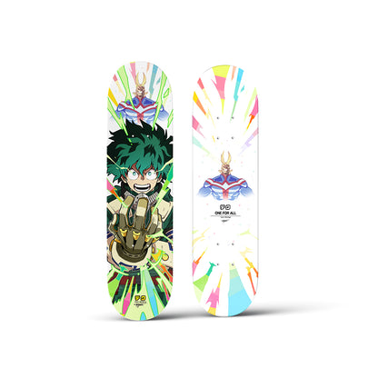 Deku X All Might Deck [PRE-ORDER], Skate Deck, Hero Academia, AJTouch