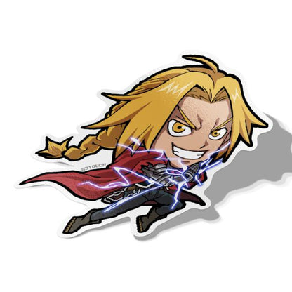 Edward, Edward Elric, Vinyl Sticker, Fullmetal Alchemist, FMA, AJTouch