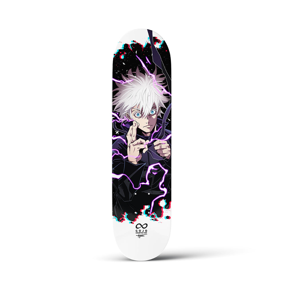 Gojō Deck [Coming Soon], Skate Deck, Jujutsu Kaisen, AJTouch