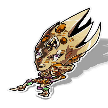Giorno X Gold Experience X Requiem, Vinyl Sticker, JoJo's Bizarre Adventure, AJTouch