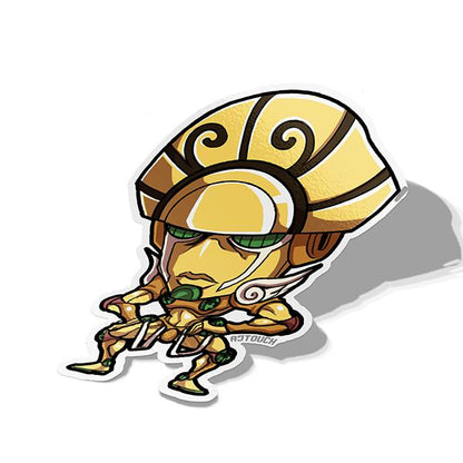 Giorno X Gold Experience X Requiem, Vinyl Sticker, JoJo's Bizarre Adventure, AJTouch