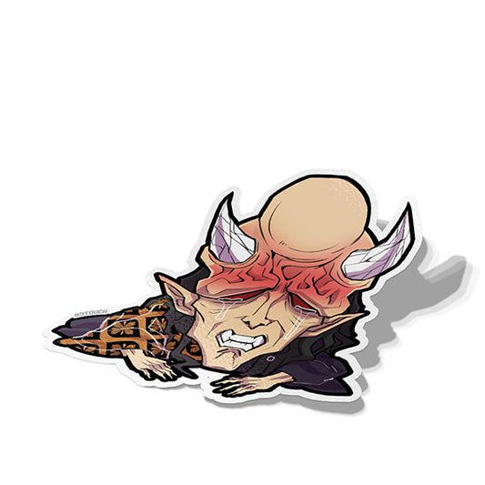 Hantengu (Upper Moon 4), Vinyl Sticker, Demon Slayer, AJTouch