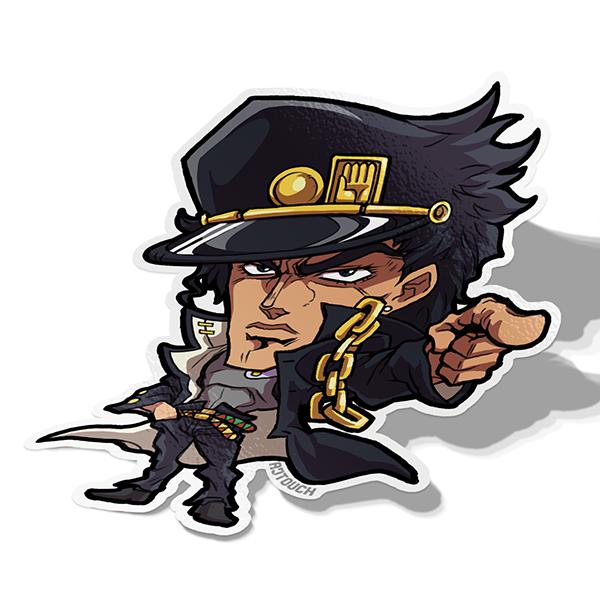 Jotaro, Vinyl Sticker, JoJo's Bizarre Adventure, AJTouch