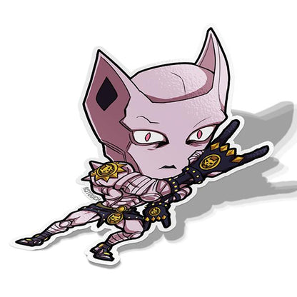 Kira X Killer Queen, Vinyl Sticker, JoJo's Bizarre Adventure, AJTouch