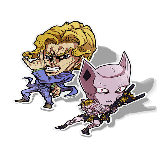 Kira X Killer Queen, Vinyl Sticker, JoJo's Bizarre Adventure, AJTouch