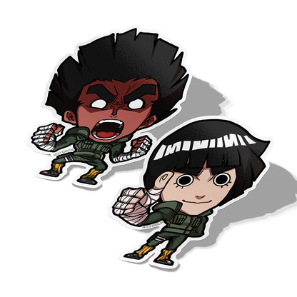 Lee Ver.1 and Ver.2, Vinyl Sticker, Naruto, AJTouch