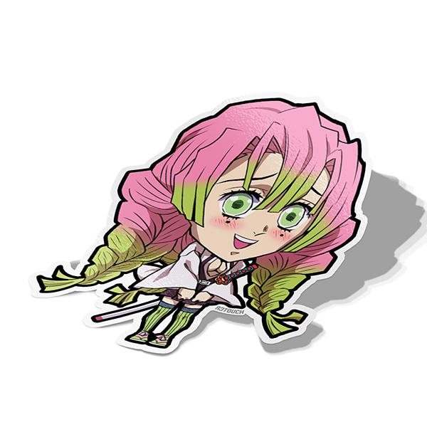 9 Hashira Demon Slayer Set, Sticker Pack, Demon Slayer, AJTouch