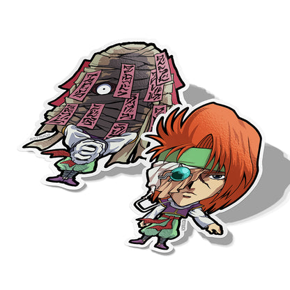 Mukuro Ver.1 and Ver.2, Vinyl Sticker, YuYu Hakusho, AJTouch