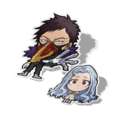 Overhaul and Eri, Vinyl Sticker, Hero Academia, AJTouch