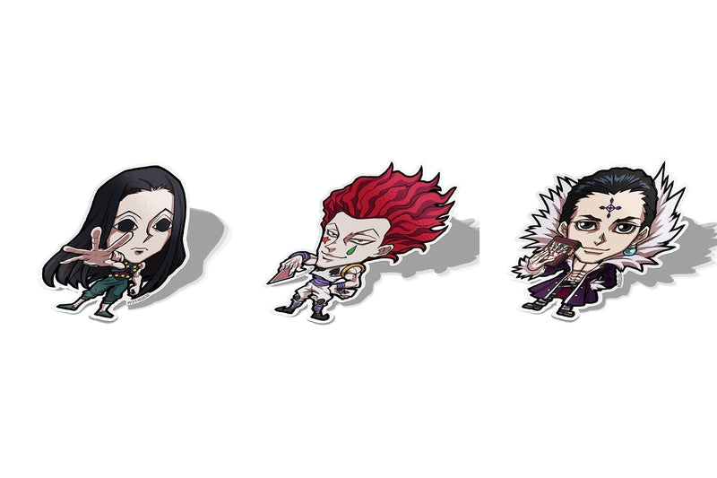HXH Rogue Hunter Set, Sticker Pack, HunterXHunter, AJTouch