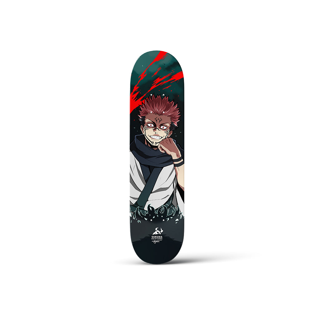 Sukuna Deck [PRE-ORDER], Skate Deck, Jujutsu Kaisen, AJTouch