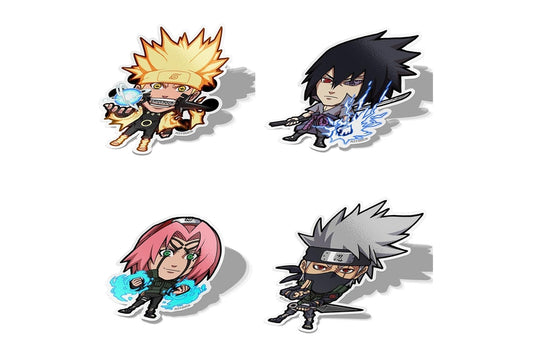 Team 7 Naruto Set, Sticker Pack, Naruto, AJTouch